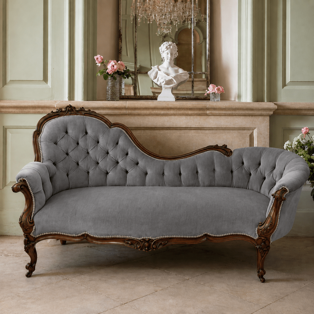 French Style Chaise Lounge Sofa