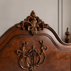 Luxury Royal Teakwood Bed | Handcrafted Solid Wood Furniture