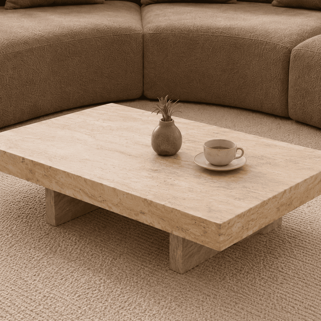 Modern Lobi Sofa – Contemporary Curved Sofa