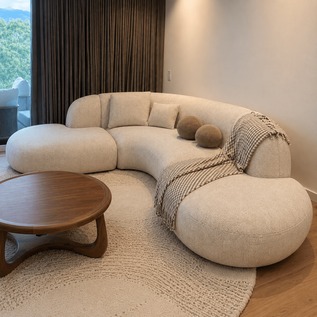 Lobi Sofa – Contemporary Curved Seating Collection