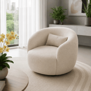 Cloud Arc Lobi Sofa | Elegant Curved Living Room