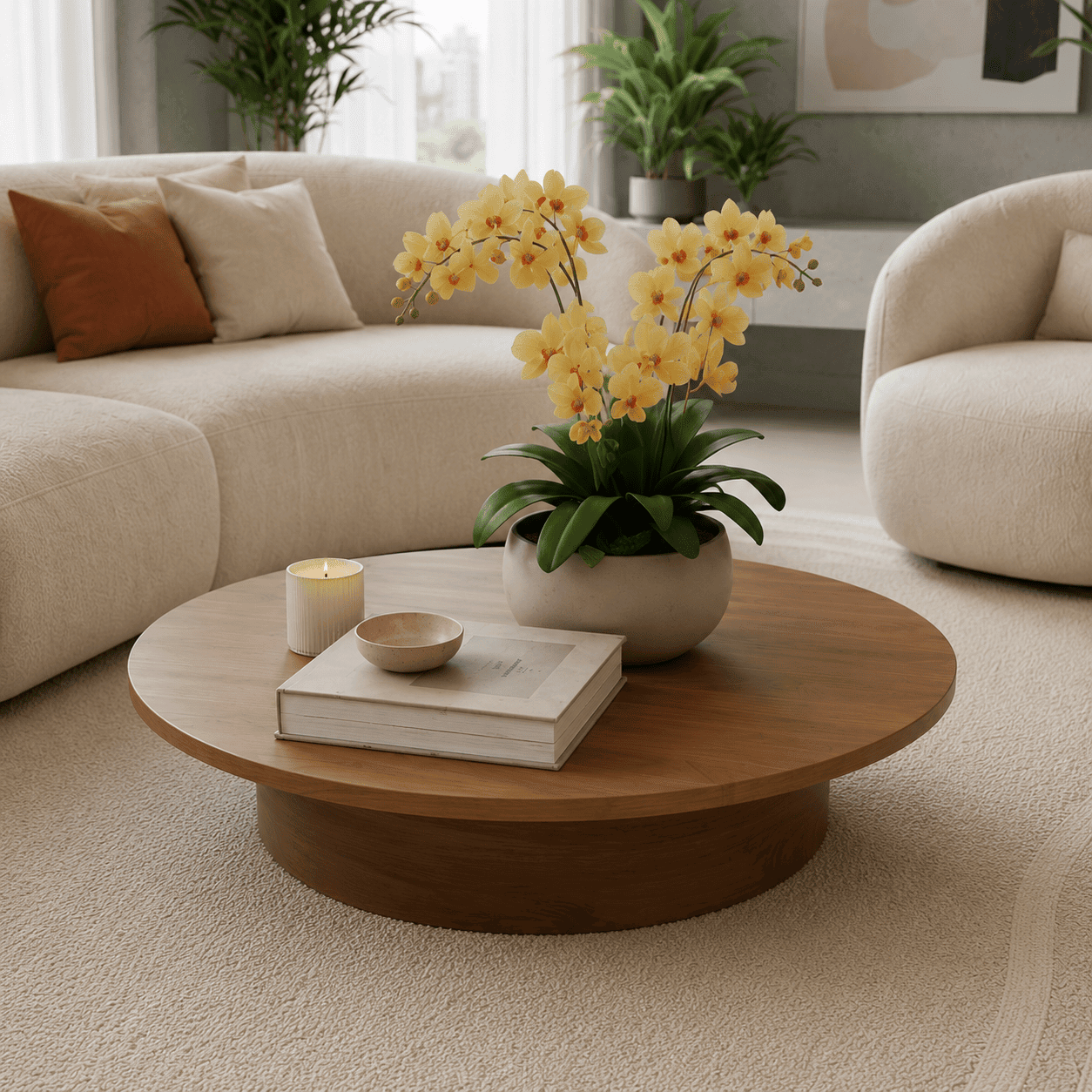 Cloud Arc Lobi Sofa | Elegant Curved Living Room