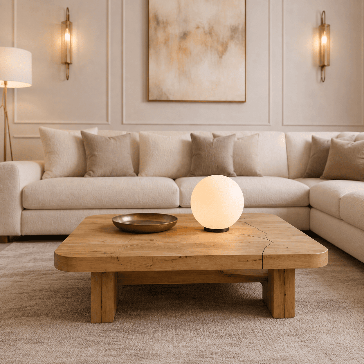 Cloud Arc Lobi Sofa – Modern Curved Sectional Sofa