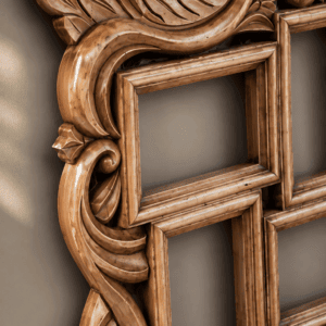 Royal Hand-Carved Multi Photo Frame Wall Decor