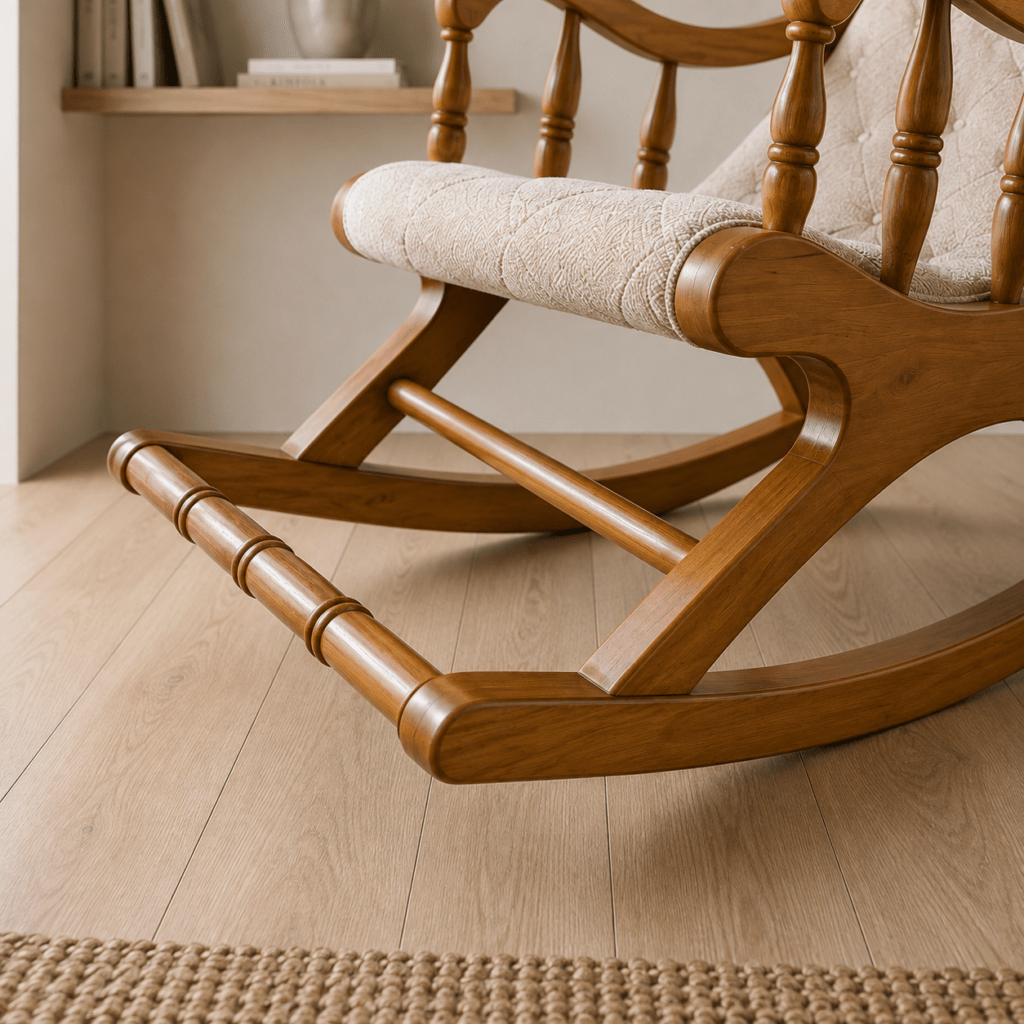 A beautifully crafted solid wood accent chair featuring premium upholstery, ergonomic comfort, and timeless design. Perfect for living rooms, bedrooms, reading corners, and luxury interiors.