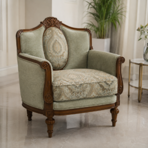 Luxury Handcrafted Teakwood Living Room Sofa Set