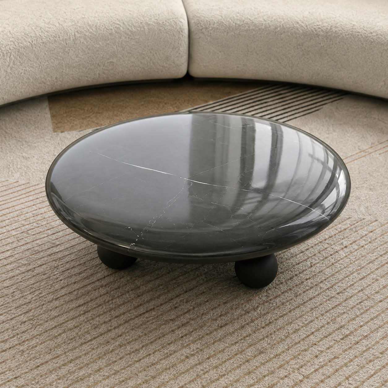 Modern Lobi Sofa – Curved Modular Sofa