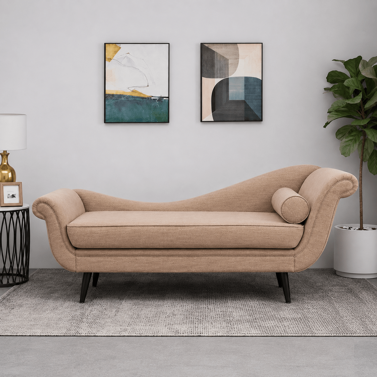 Modern Chaise Lounge Sofa Elegant Interiors