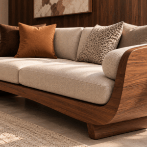 Solid Wood Sofa Set Modern Homes and Living Spaces