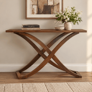 Modern Wooden Entryway & Hallway Console Table