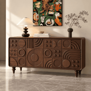Modern Wooden Sideboard Decorative Console Cabinet