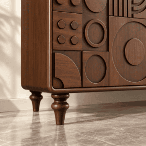 Modern Wooden Sideboard Decorative Console Cabinet